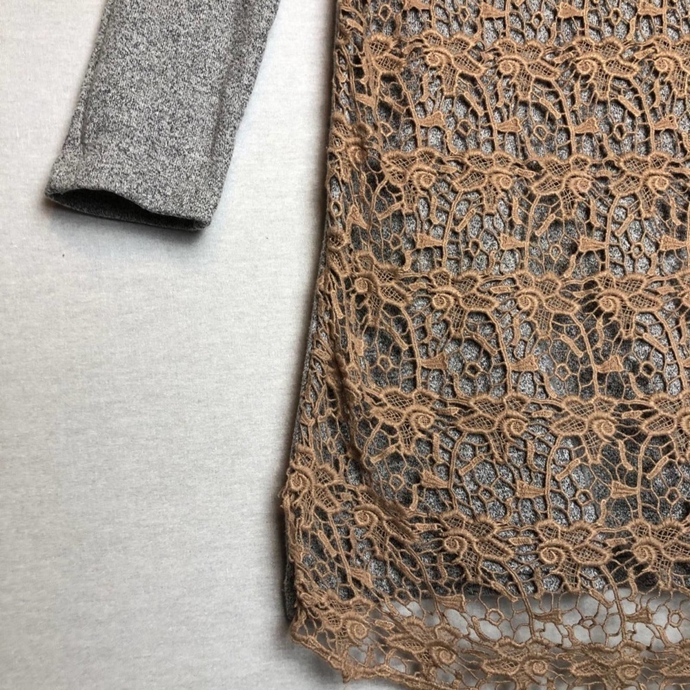 ANTHRO Dolan Le Pompe Eyelet Sweatshirt S - Picture 4 of 8